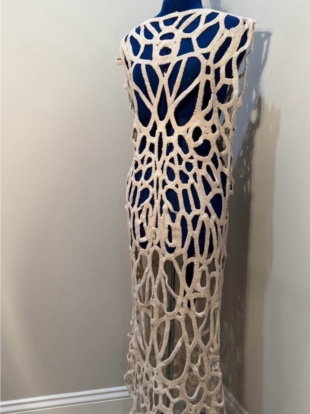 Zara Cream Crochet Cover-Up